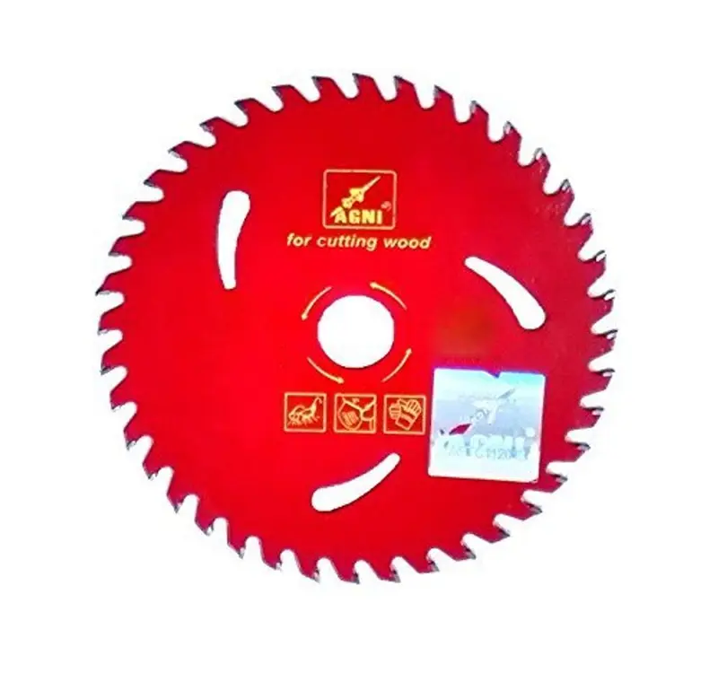 Agni TCT Saw Blade (Red) for Wood Cutting(Size-10 inch,Teeth-40,Pack-1 Pcs)